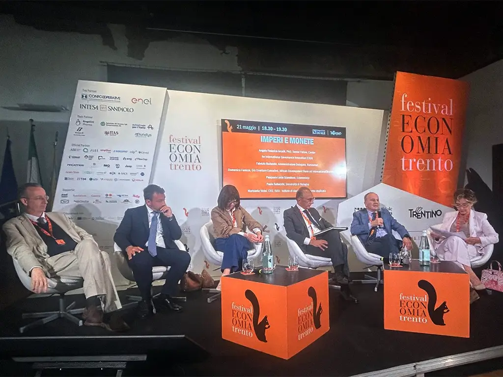 ISEA al Festival Economia Trento 2026 - Panel Imperi e Monete